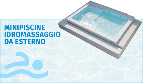 Minipiscine idromassaggio da esterno
